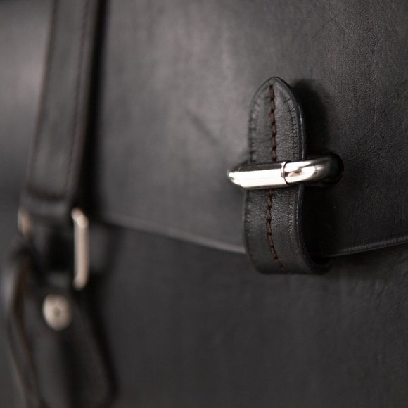 DOONEY & BOURKE Black Double Handle Brief - Picture 11 of 14